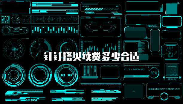 钉钉搭贝续费多少合适