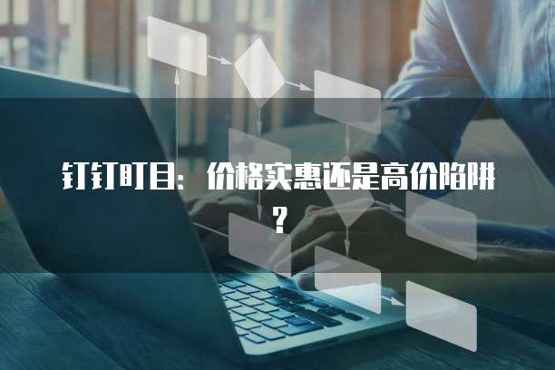 钉钉盯目:价格实惠还是高价陷阱?