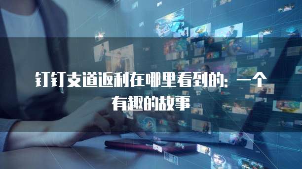 钉钉支道返利在哪里看到的: 一个有趣的故事
