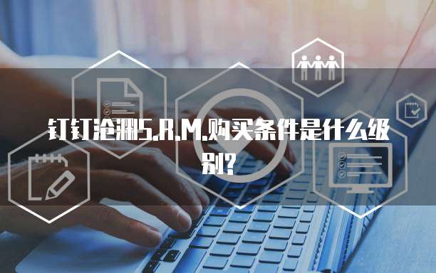 钉钉沧渊S.R.M.购买条件是什么级别?