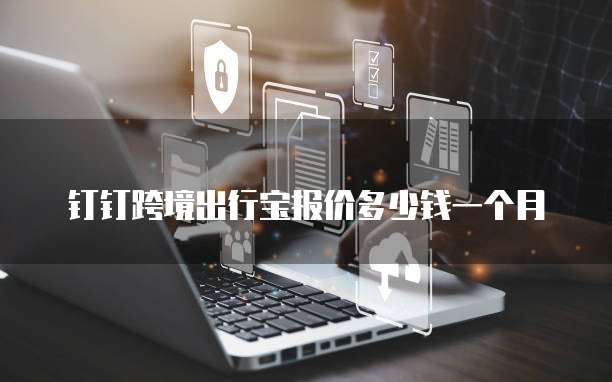 钉钉跨境出行宝报价多少钱一个月