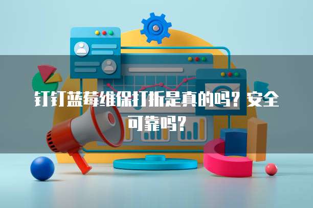 钉钉蓝莓维保打折是真的吗?安全可靠吗?
