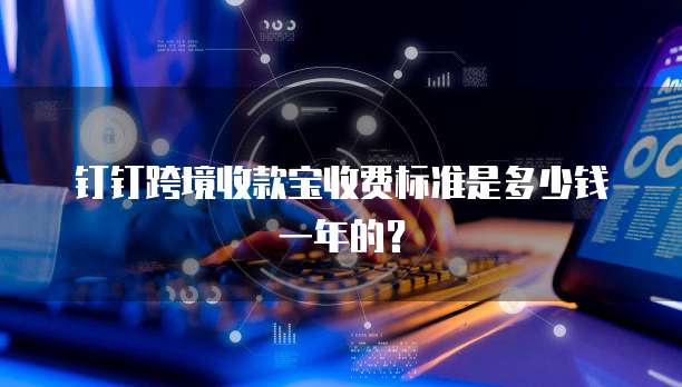 钉钉跨境收款宝收费标准是多少钱一年的?