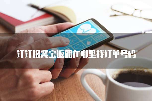 钉钉报餐宝返佣在哪里找订单号码