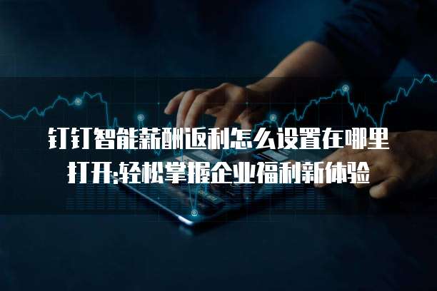 钉钉智能薪酬返利怎么设置在哪里打开:轻松掌握企业福利新体验