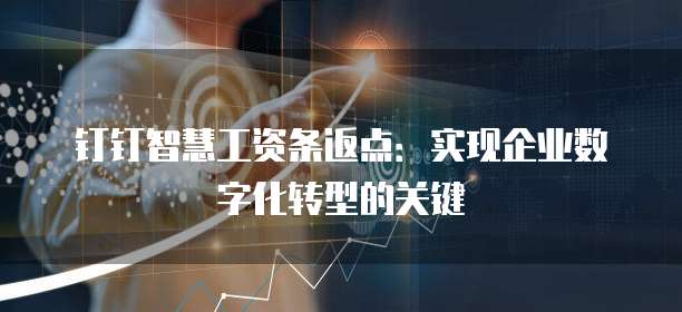 钉钉智慧工资条返点:实现企业数字化转型的关键