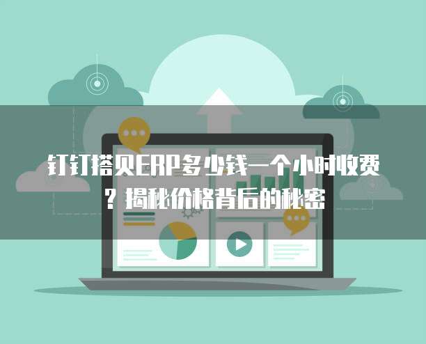 钉钉搭贝ERP多少钱一个小时收费?揭秘价格背后的秘密