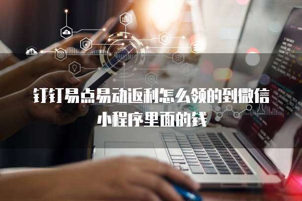 钉钉易点易动返利怎么领的到微信小程序里面的钱