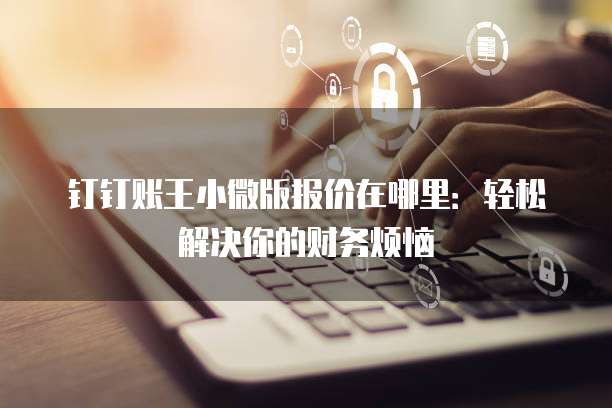 钉钉账王小微版报价在哪里:轻松解决你的财务烦恼
