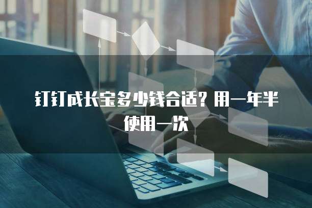 钉钉成长宝多少钱合适?用一年半使用一次