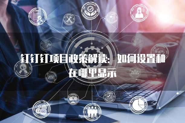 钉钉钉项目政策解读:如何设置和在哪里显示