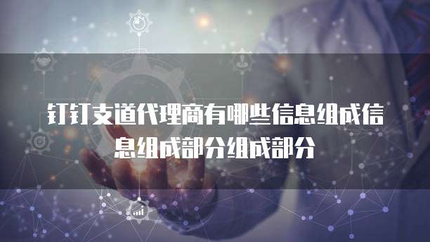 钉钉支道代理商有哪些信息组成信息组成部分组成部分