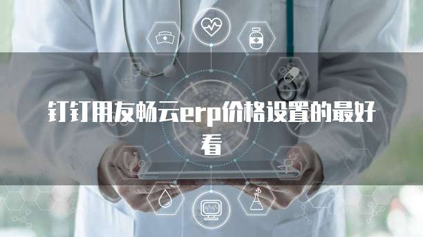 钉钉用友畅云erp价格设置的最好看