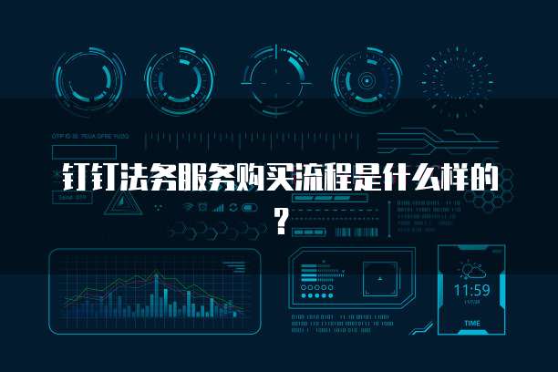 钉钉法务服务购买流程是什么样的?