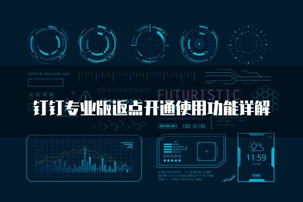 钉钉专业版返点开通使用功能详解