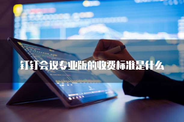 钉钉会议专业版的收费标准是什么