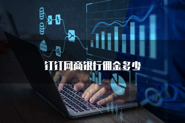 钉钉网商银行佣金多少