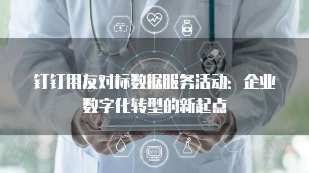 钉钉用友对标数据服务活动:企业数字化转型的新起点