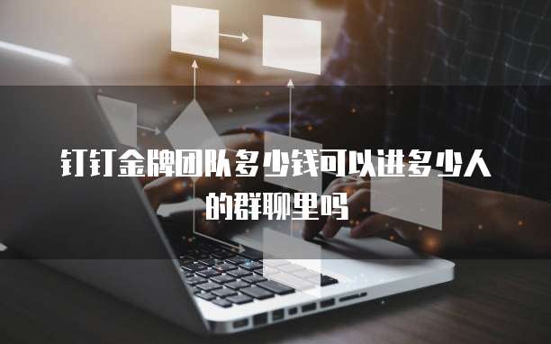 钉钉金牌团队多少钱可以进多少人的群聊里吗