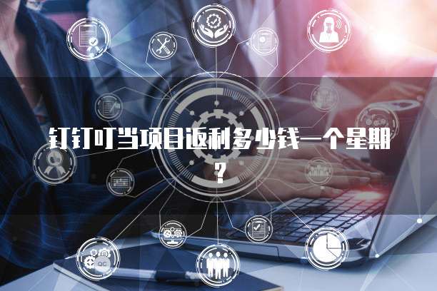 钉钉叮当项目返利多少钱一个星期？