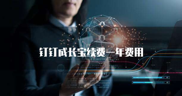 钉钉成长宝续费一年费用