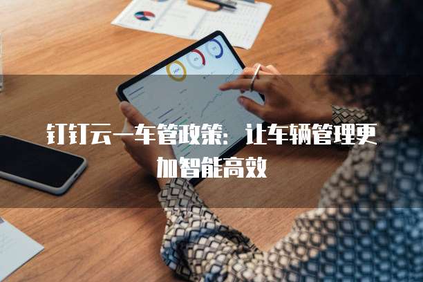 钉钉云一车管政策：让车辆管理更加智能高效
