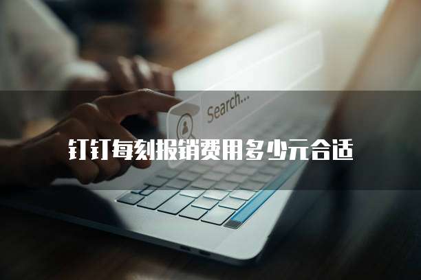 钉钉每刻报销费用多少元合适