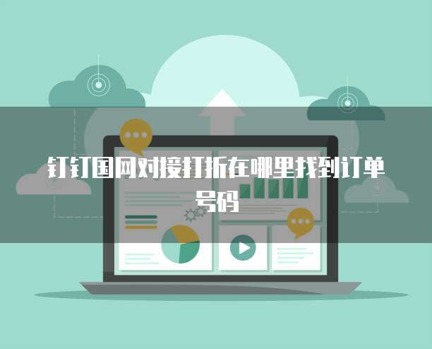 钉钉国网对接打折在哪里找到订单号码