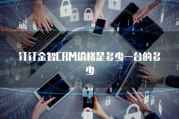钉钉金智CRM价格是多少一台的多少