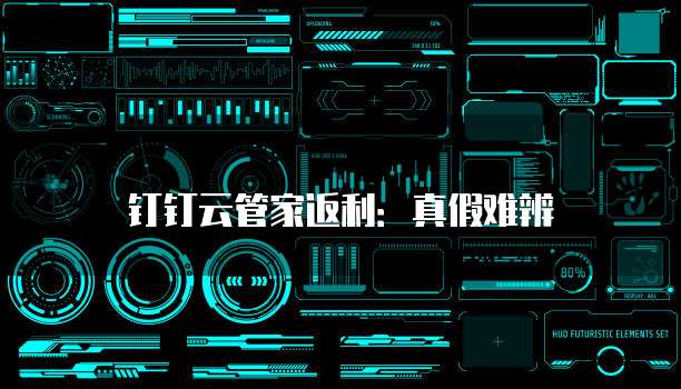 钉钉云管家返利:真假难辨