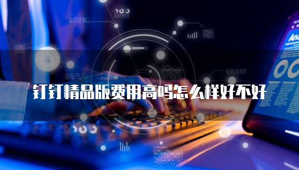 钉钉精品版费用高吗怎么样好不好