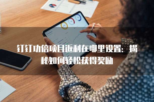 钉钉功倍项目返利在哪里设置:揭秘如何轻松获得奖励