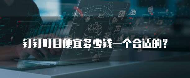 钉钉盯目便宜多少钱一个合适的?