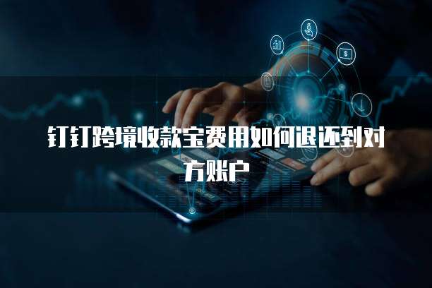 钉钉跨境收款宝费用如何退还到对方账户