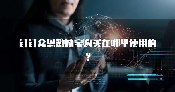 钉钉众恩激励宝购买在哪里使用的?