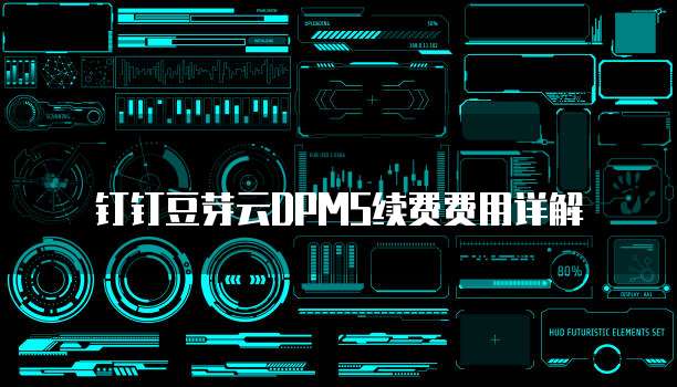 钉钉豆芽云DPMS续费费用详解
