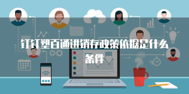 钉钉塑百通进销存政策依据是什么条件