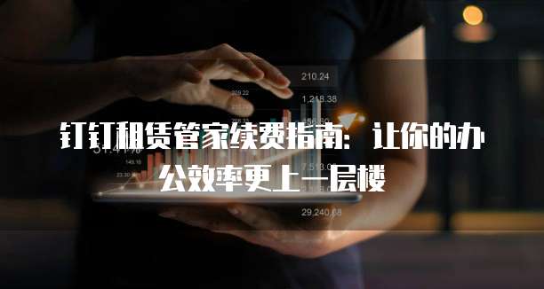 钉钉租赁管家续费指南:让你的办公效率更上一层楼