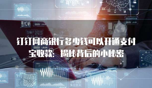 钉钉网商银行多少钱可以开通支付宝收款:揭秘背后的小秘密