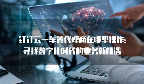 钉钉云一车管代理商在哪里操作:寻找数字化时代的业务新机遇
