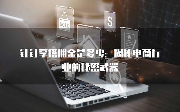 钉钉享搭佣金是多少：揭秘电商行业的秘密武器