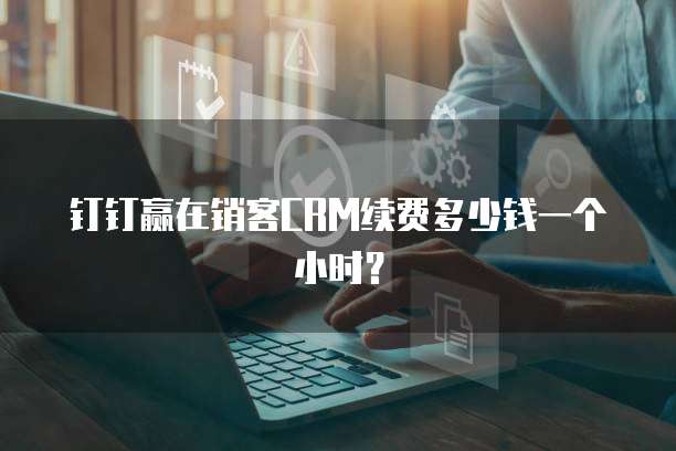 钉钉赢在销客CRM续费多少钱一个小时?
