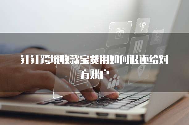 钉钉跨境收款宝费用如何退还给对方账户