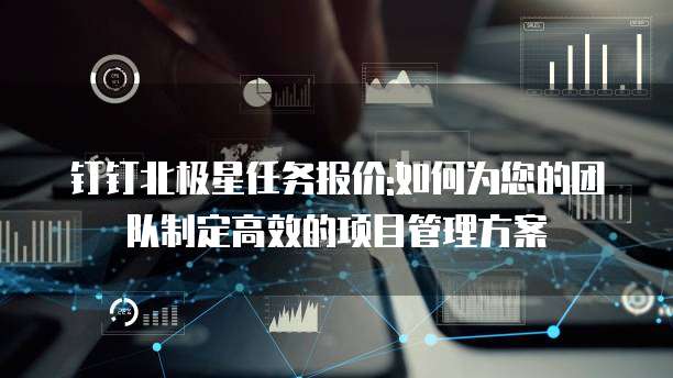 钉钉北极星任务报价:如何为您的团队制定高效的项目管理方案