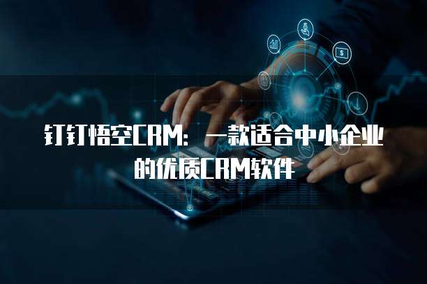 钉钉悟空CRM:一款适合中小企业的优质CRM软件