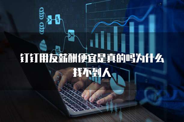 钉钉用友薪酬便宜是真的吗为什么找不到人