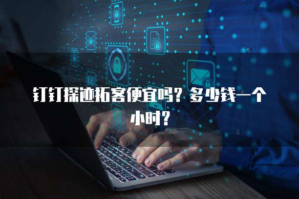 钉钉探迹拓客便宜吗?多少钱一个小时?