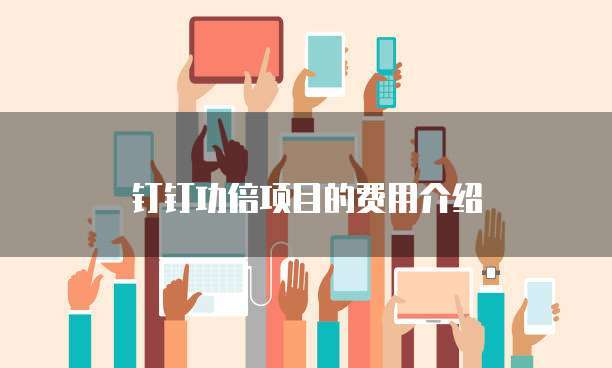 钉钉功倍项目的费用介绍
