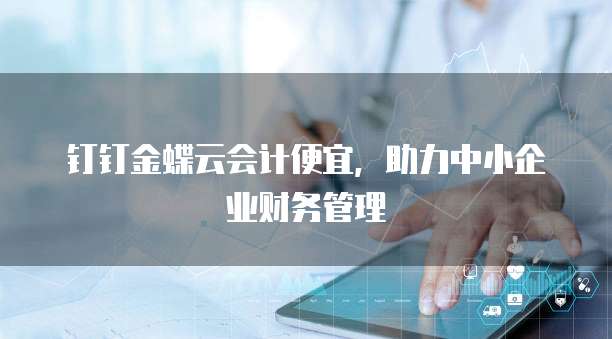 钉钉金蝶云会计便宜,助力中小企业财务管理