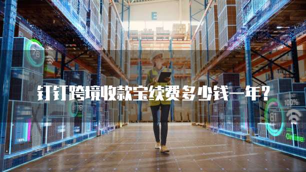 钉钉跨境收款宝续费多少钱一年?